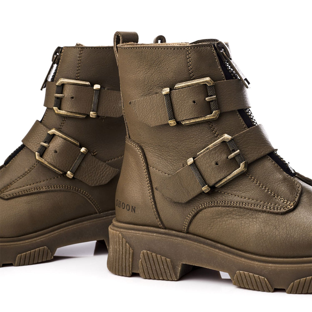 Sh Soller Tan Leather Boots