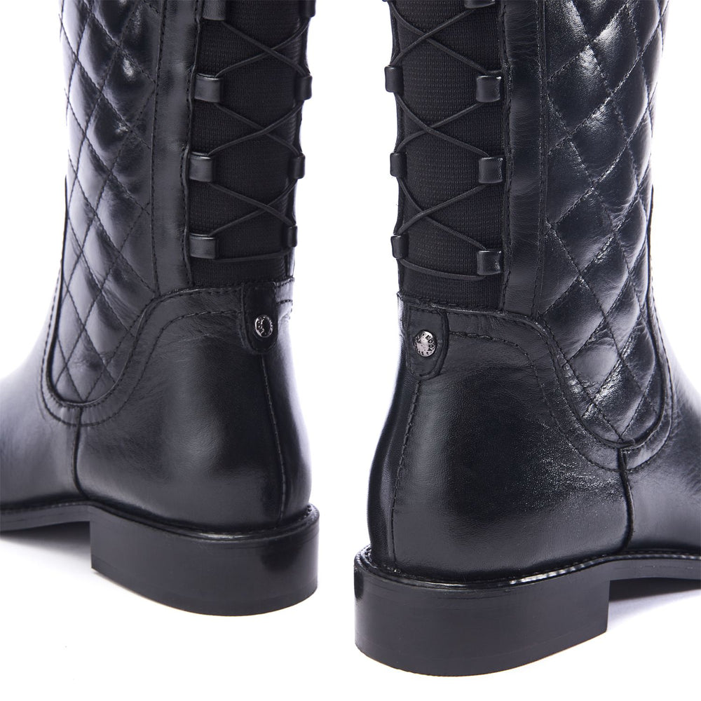Sinclair Black Leather Boots