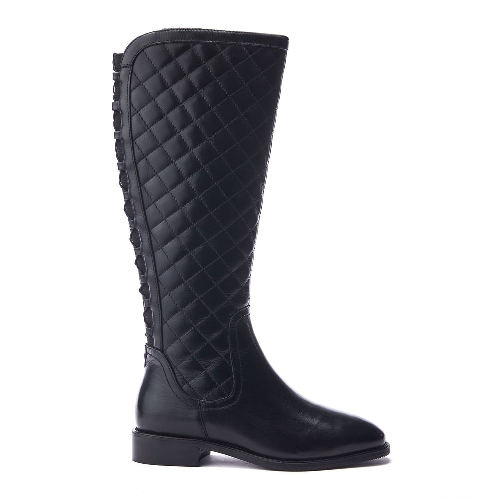Sinclair Black Leather Boots