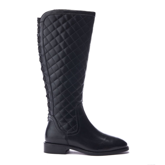 Sinclair Black Leather Boots