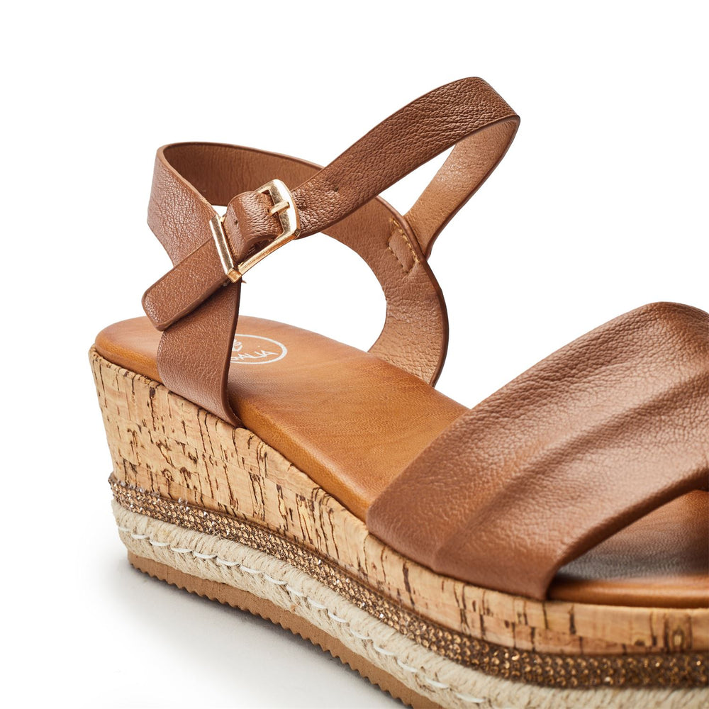 Solelii Camel Porvair Sandals