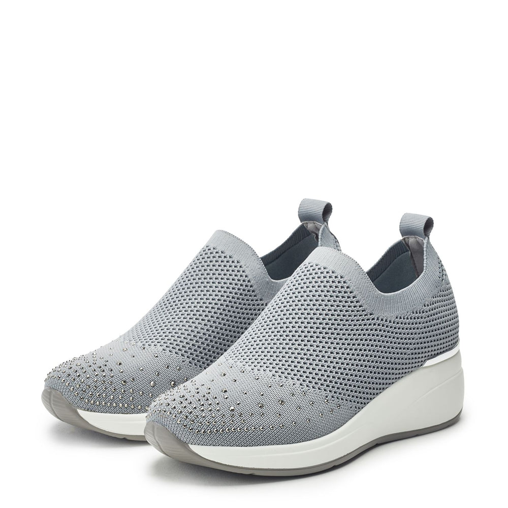 Solvia Grey Porvair Trainers