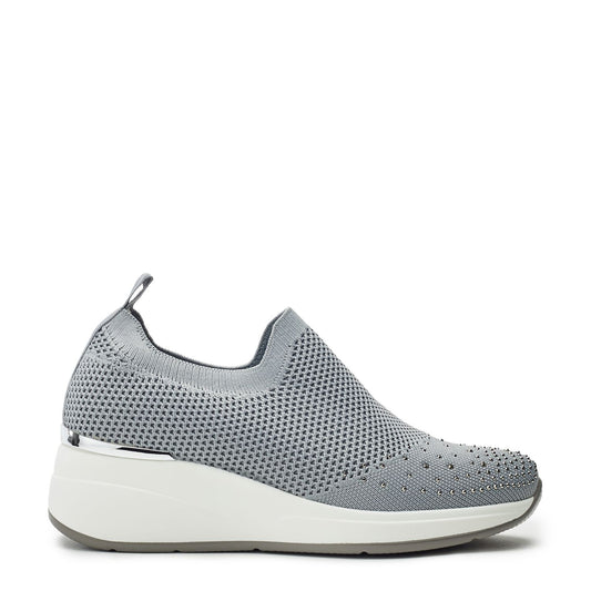 Solvia Grey Porvair Trainers