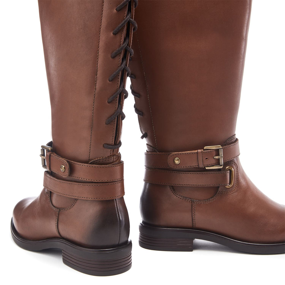 Somain Tan Leather Boots