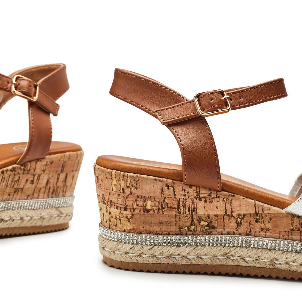 Sonal Silver Porvair Sandals