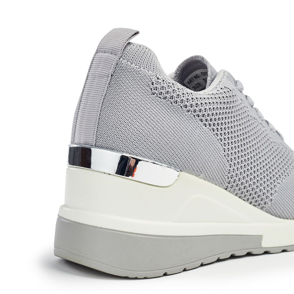 Sorelia Grey Porvair Trainers