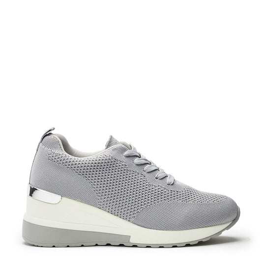Sorelia Grey Porvair Trainers