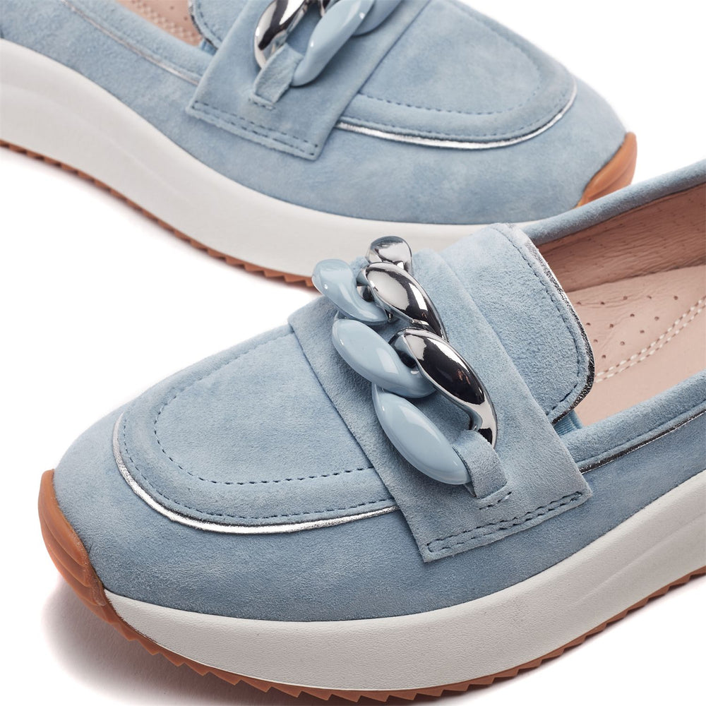 Sorrento Light Blue Suede Shoes