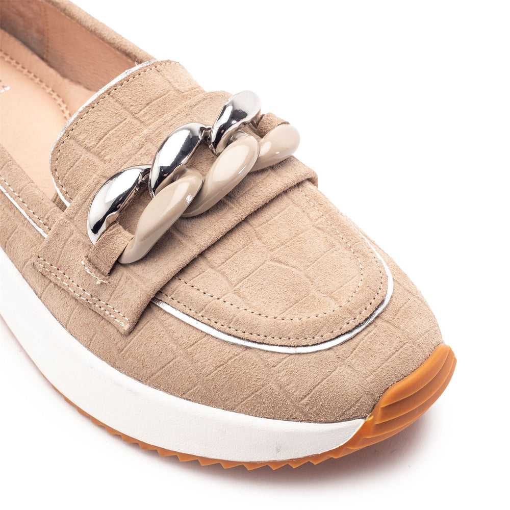Sorrento Taupe Croc Shoes