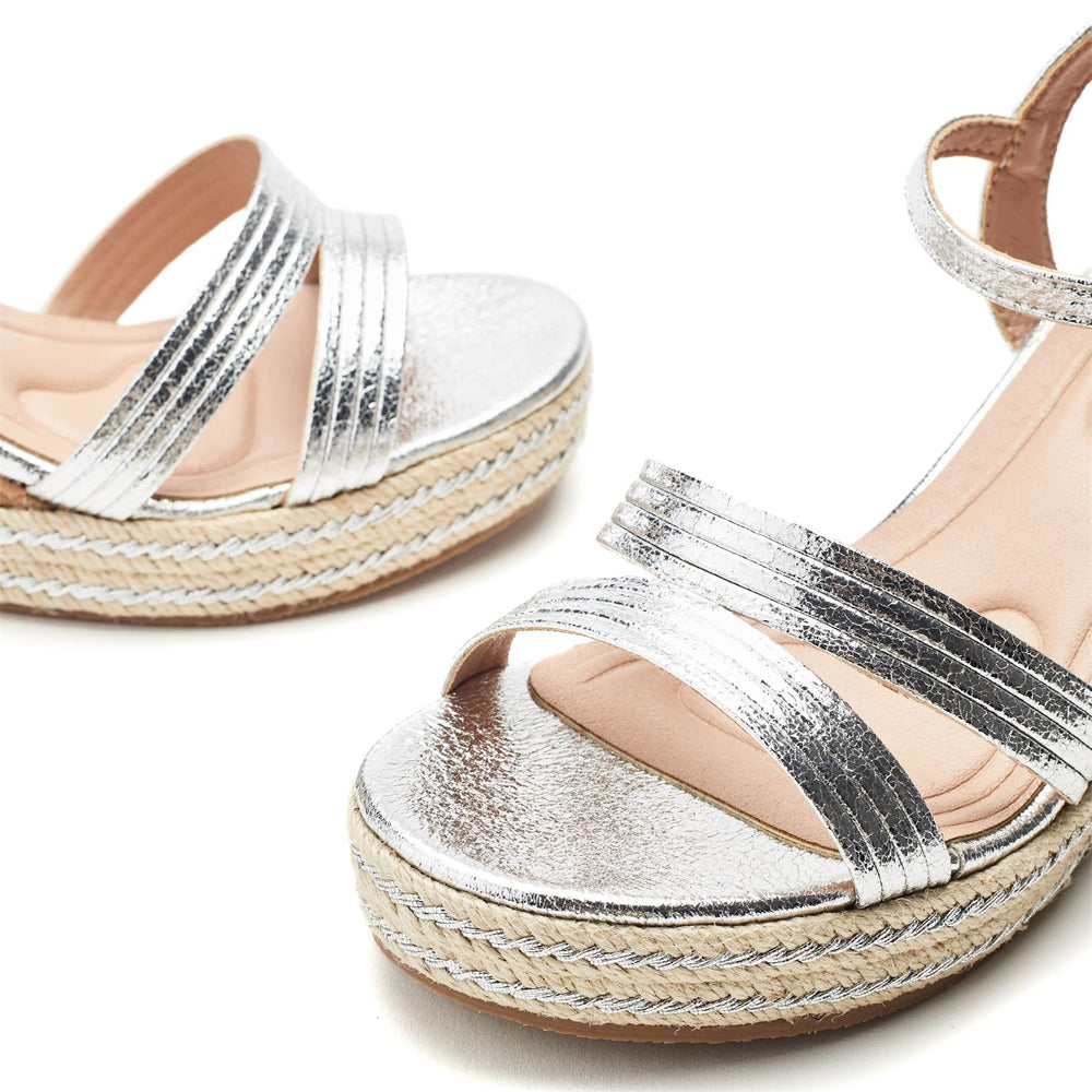 Spot Silver Porvair Sandals