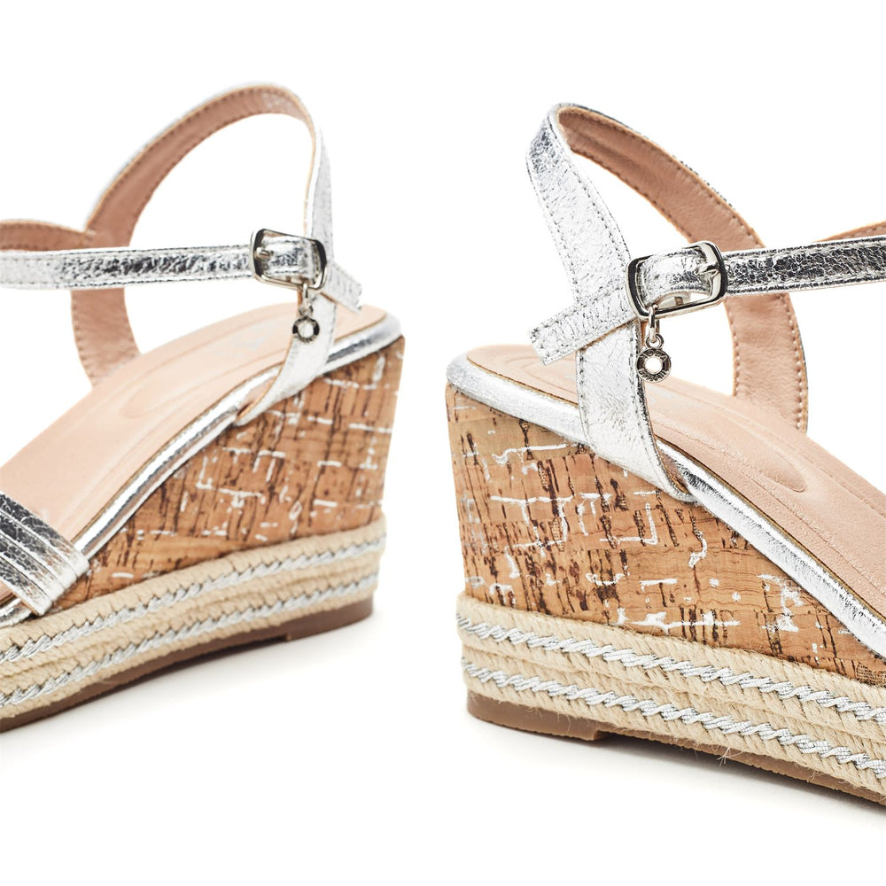 Spot Silver Porvair Sandals