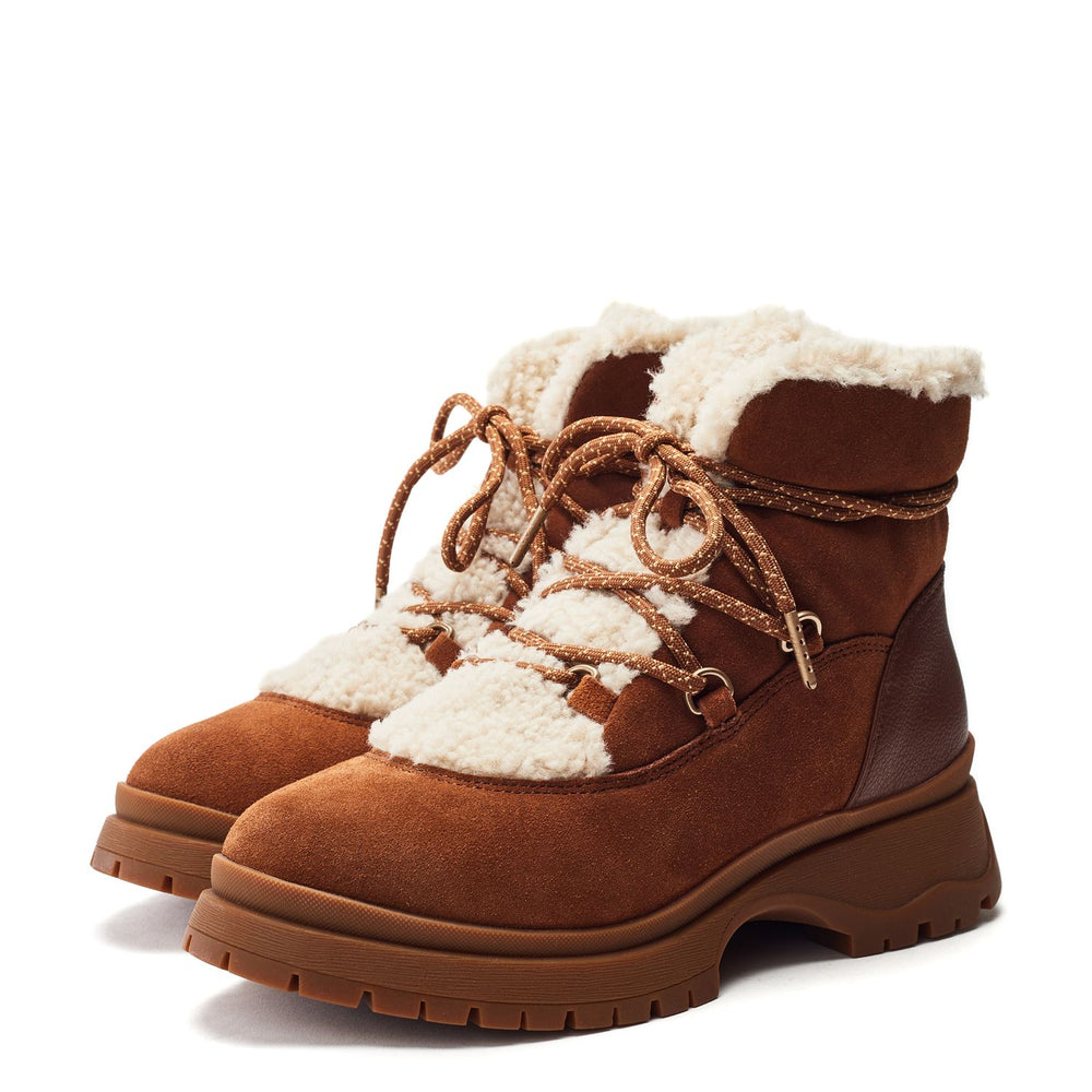 Zermatt Tan Suede Boots