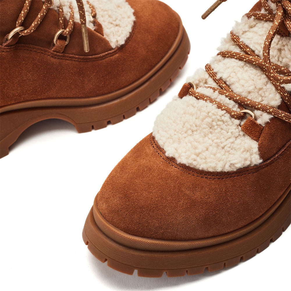 Zermatt Tan Suede Boots